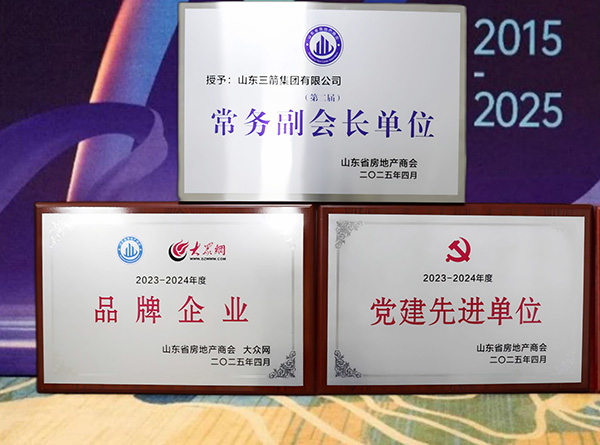 山東三箭集團(tuán)參加第十屆山東省房地產(chǎn)業(yè) 高質(zhì)量發(fā)展研討會(huì)并獲多項(xiàng)榮譽(yù)稱號(hào)